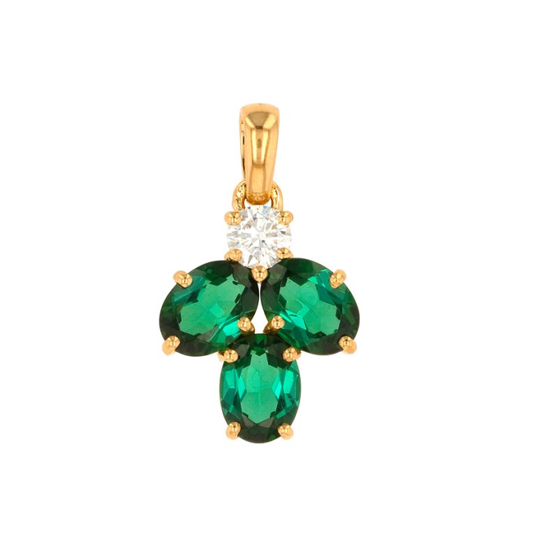 Acheter Pendentif tourmalines 3.71 carats et diamants 0.37 carat or jaune 3.88g Comme neuf - 1850,00 € Pendentif tourmalines 3.71 carats et diamants 0.37 carat or jaune 3.88g Comme neuf - reconditionné disponible sur Gemme Les Bijoux
